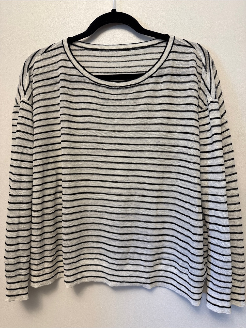 linen blend top